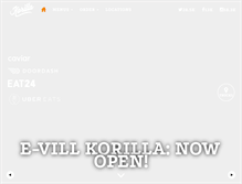 Tablet Screenshot of korillabbq.com